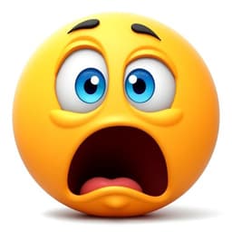 Be surprised — freaky emoji illustration