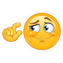 Just a little bit — freaky emoji illustration