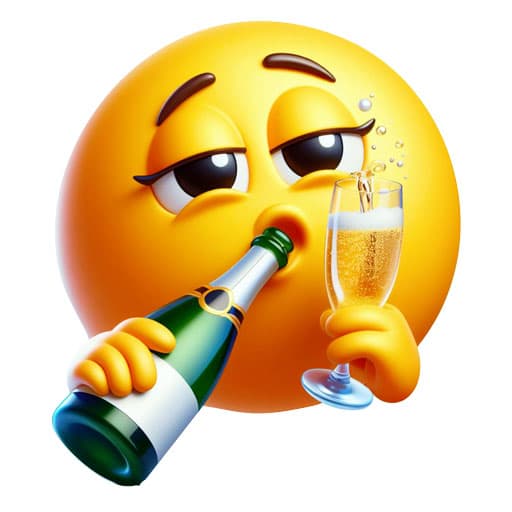 cheers freaky emoji