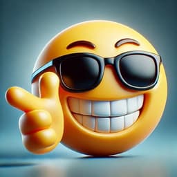 Finger Gun — freaky emoji illustration