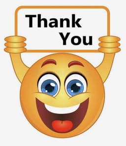 thank you — freaky emoji illustration
